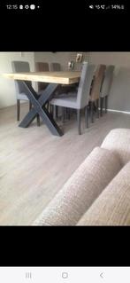Steigerhout eettafel, Huis en Inrichting, Tafels | Eettafels, Ophalen, 50 tot 100 cm, Zo goed als nieuw, Vijf personen of meer