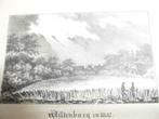 G 316 / Langerak / Willegen  Wiltenburg Houtgravure, Antiek en Kunst, Ophalen of Verzenden