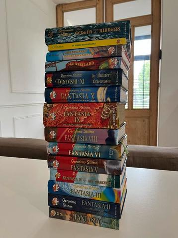 Geronimo Stilton Boeken Collectie - Fantasia Serie beschikbaar voor biedingen