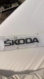 Skoda zwart custom logo belettering skoda citigo, Auto diversen, Ophalen of Verzenden, Zo goed als nieuw