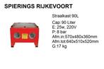 Straalkast zandstraalkast 90 L Spierings Rijkevoort, Doe-het-zelf en Verbouw, Reinigingsmachines, Niet ingevuld, Overige typen
