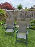 6 tuinstoelen (5 rugstanden) te koop € 150,-, Tuin en Terras, Ophalen, Nieuw