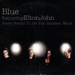 CD-Single - 2002 - Blue & Elton John - Sorry Seems To Be The, 1 single, Verzenden, Gebruikt, Pop
