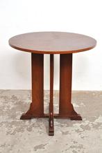 Art deco salontafel eiken tafel side table jaren 20, Ophalen of Verzenden, Gebruikt