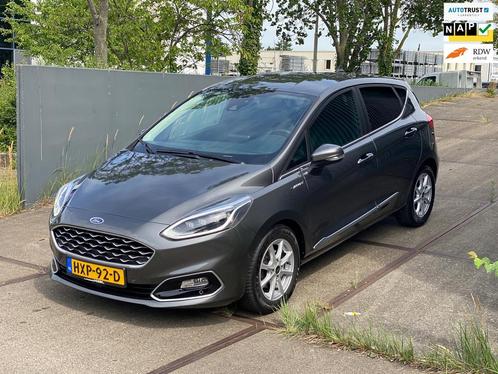 Ford FIESTA 1.0 EcoBoost 125Pk Vignale Automaat Leder Bomvol, Auto's, Ford, Bedrijf, Te koop, Fiësta, ABS, Achteruitrijcamera