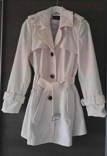 Dames trenchcoat jas winterjas Jessica CA gebroken wit 42 XL beschikbaar voor biedingen