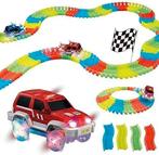 Magic tracks met een autootje, Kinderen en Baby's, Speelgoed | Racebanen, Zo goed als nieuw, Ophalen