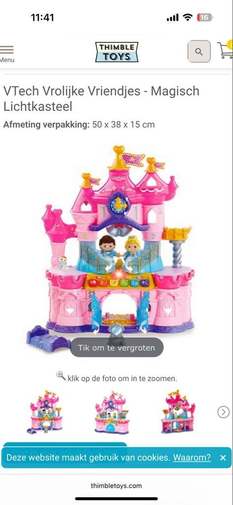VTech Vrolijke Vriendjes Magisch Lichtkasteel, Kinderen en Baby's, Speelgoed | Vtech, Gebruikt, 2 tot 4 jaar, Ophalen of Verzenden