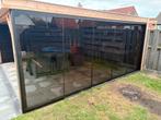 Glazen schuifwanden monteren helder en getint glas, Ophalen of Verzenden, Nieuw, Veranda