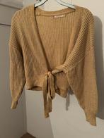 Omslag vest met glitterdraad Azara maat L, Beige, Maat 42/44 (L), Ophalen of Verzenden, Azara