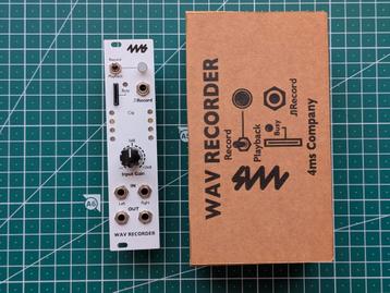 4ms Wav Recorder Eurorack - Perfecte Staat! beschikbaar voor biedingen