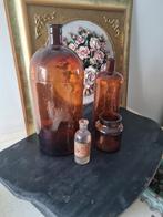 Antieke hoge apothekers fles foto 1 en 2, Antiek en Kunst, Curiosa en Brocante, Ophalen of Verzenden