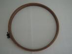 Grote ouderwetse houten borduurring, Hobby en Vrije tijd, Borduren en Borduurmachines, Ophalen of Verzenden, Gebruikt, Onderdeel of Toebehoren