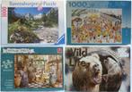 Puzzels 1000 stukjes en 500 stukjes rond, Ophalen of Verzenden, 500 t/m 1500 stukjes, Gebruikt, Legpuzzel