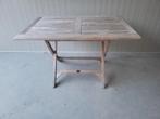 Teakhouten tuintafel, Tuin en Terras, Tuintafels, Ophalen, Zo goed als nieuw, Rechthoekig, Teakhout