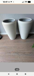 Onwijs mooie bloempotten .., Ophalen, Rond, Zo goed als nieuw, Aardewerk