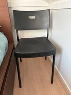Zwarte Stoel (2 stuks) - Gebruikt, Ophalen, Kunststof, Gebruikt, Zwart