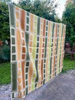 Prachtig groot luxe 100% scheerwollen deken 210x185, Ophalen of Verzenden, Zo goed als nieuw, Tweepersoons, Deken of Dekbed