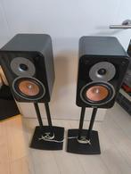 Teufel ultima 20 mk2 op standaard, Ophalen, Zo goed als nieuw, Front, Rear of Stereo speakers, Overige merken