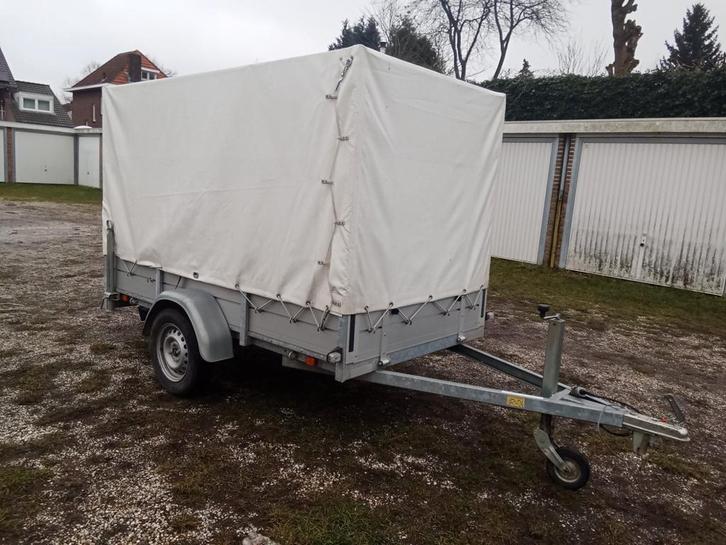 Zo goed als nieuwe Assems huif aanhangwagen, Auto diversen, Aanhangers en Bagagewagens, Zo goed als nieuw, Ophalen