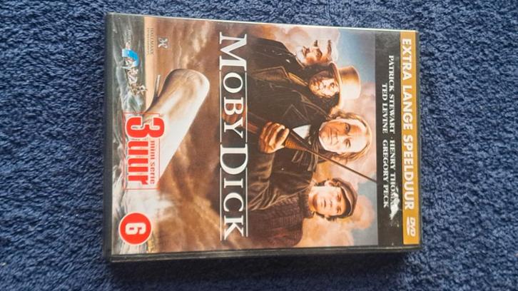 Moby Dick "Gregory Peck", Cd's en Dvd's, Dvd's | Kinderen en Jeugd, Zo goed als nieuw, Alle leeftijden, Ophalen of Verzenden