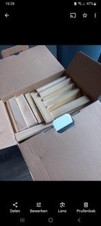 Houten bouw plankjes, Kinderen en Baby's, Speelgoed | Houten speelgoed, Ophalen, Zo goed als nieuw, Overige typen