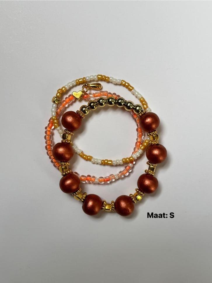 Uniek, handgemaakt en op = op (3 setjes beschikbaar), Hobby en Vrije tijd, Kralen en Sieraden maken, Nieuw, Overige typen, Ophalen of Verzenden