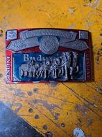 Buckels harley davidson en budweiser, Ophalen of Verzenden, Zo goed als nieuw, Zwart