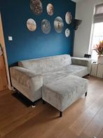 Ribstof bank - By Sidde - inclusief hocker, Ophalen, Gebruikt, Stof, Modern