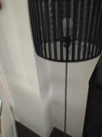 Vloerlamp Leenbakker zwart, Huis en Inrichting, Lampen | Vloerlampen, 100 tot 150 cm, Gebruikt, Ophalen of Verzenden, Metaal