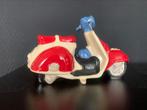Vespa Scooter spaarpot keramiek, Ophalen of Verzenden, Zo goed als nieuw, Steen, Aardewerk of Keramiek, Vervoermiddel