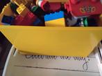 Bak met duplo lego, zijn paar beschadigd daarom 15 €, Ophalen of Verzenden, Zo goed als nieuw