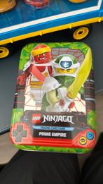 Lego ninjago trading kaart game in blikje, Ophalen of Verzenden, Zo goed als nieuw