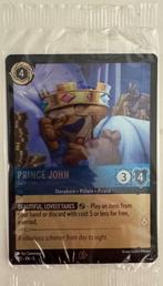 Disney Lorcana Promo - P2-001 - Prince John - Gold Lover, Ophalen of Verzenden, Nieuw, Losse kaart, Foil