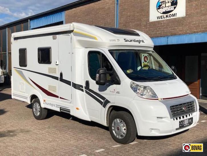 Sunlight T58 58 T Compact, Caravans en Kamperen, Campers, Bedrijf, tot en met 3, Half-integraal, Sunlight, Diesel, Handgeschakeld