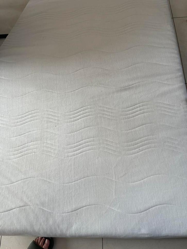 Zgan Matras Topper Frans Bed, Caravans en Kamperen, Caravan accessoires, Zo goed als nieuw, Ophalen