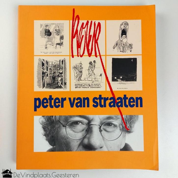 Peter van Straaten biografie - boordevol tekenwerk., Boeken, Humor, Zo goed als nieuw, Cartoons, Ophalen of Verzenden