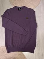 Mooie wollen trui Lyle & Scott, Maat 48/50 (M), Paars, Ophalen of Verzenden, Zo goed als nieuw