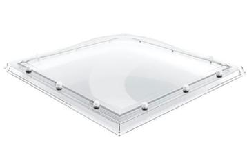 lichtkoepel acrylaat driewandig dagmaat 70x70cm beschikbaar voor biedingen
