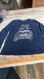 Blauw shirt maat 134, Ophalen of Verzenden, Zo goed als nieuw, Jongen, Shirt of Longsleeve