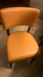6 stoelen, Huis en Inrichting, Stoelen, Ophalen, Overige kleuren, Leer, Zo goed als nieuw