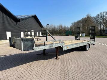 VELDHUIZEN Be oplegger 6 ton semi dieplader (bj 1999) beschikbaar voor biedingen
