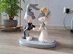 Bugs Bunny en Lola Bunny figurine, Verzenden, Gebruikt