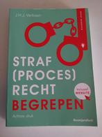 Straf(proces)recht begrepen - 9789462128446, Boeken, Studieboeken en Cursussen, J.H.J. Verbaan, Verzenden, HBO, Zo goed als nieuw