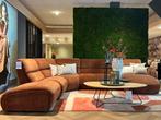 Luxe retro-chique hoekbank 395 cm x 280 cm, Huis en Inrichting, Ophalen, Sommelsdijkse haven 19, Info@vissermeubelen.nl, Visser Meubelen