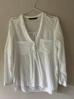 Witte v hals blouse maat S, Verzenden, Wit, Zo goed als nieuw, Forever 21