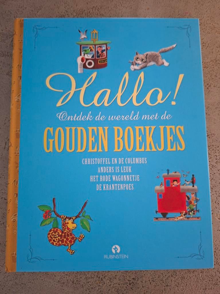 Hallo! Ontdek de wereld van de gouden boekjes, Ophalen of Verzenden, Zo goed als nieuw