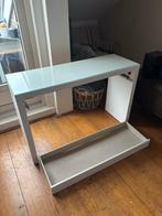 IKEA Malm Toilettafel met Glasplaat, Huis en Inrichting, Ophalen, Gebruikt, 50 tot 100 cm, Glas