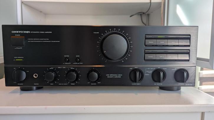 Onkyo a-8500 versterker, Audio, Tv en Foto, Versterkers en Receivers, Gebruikt, Stereo, 60 tot 120 watt, Onkyo, Ophalen