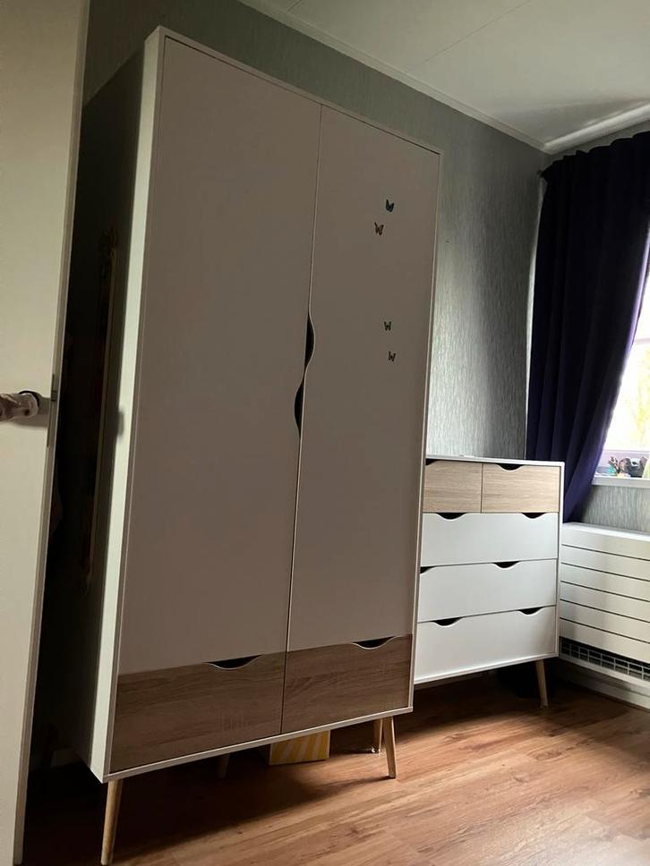 Delta Leenbakker kasten (2x), 1x hang- en 1x ladekast, Huis en Inrichting, Kasten | Dressoirs, Gebruikt, 50 tot 100 cm, 50 tot 75 cm